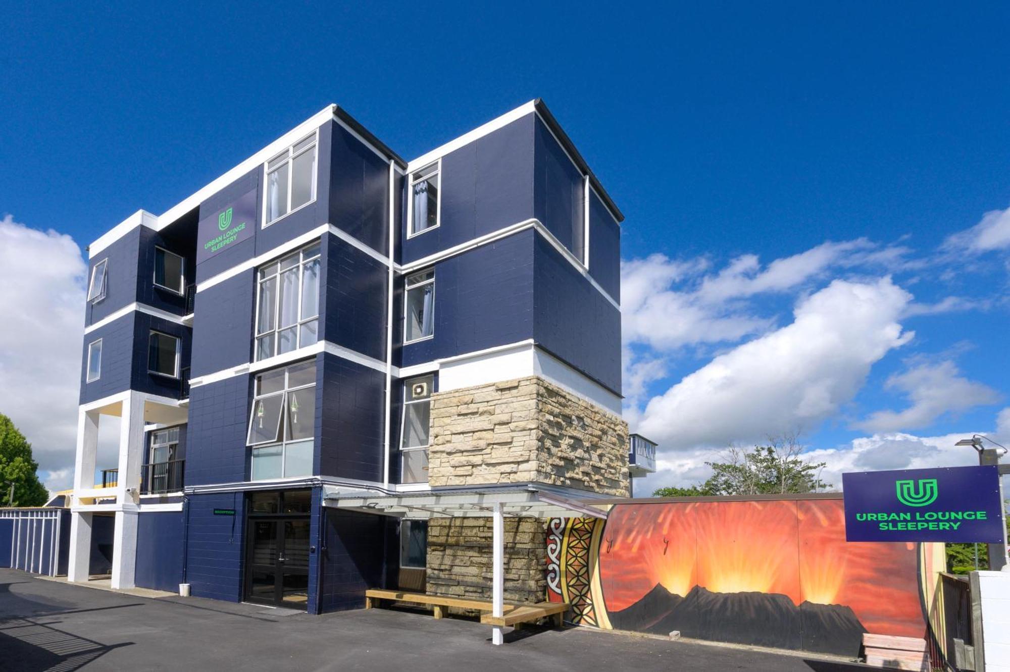 Hotel Urban Lounge Sleepery Rotorua Exterior foto